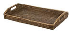 tray rectangle  rattan